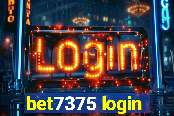 bet7375 login